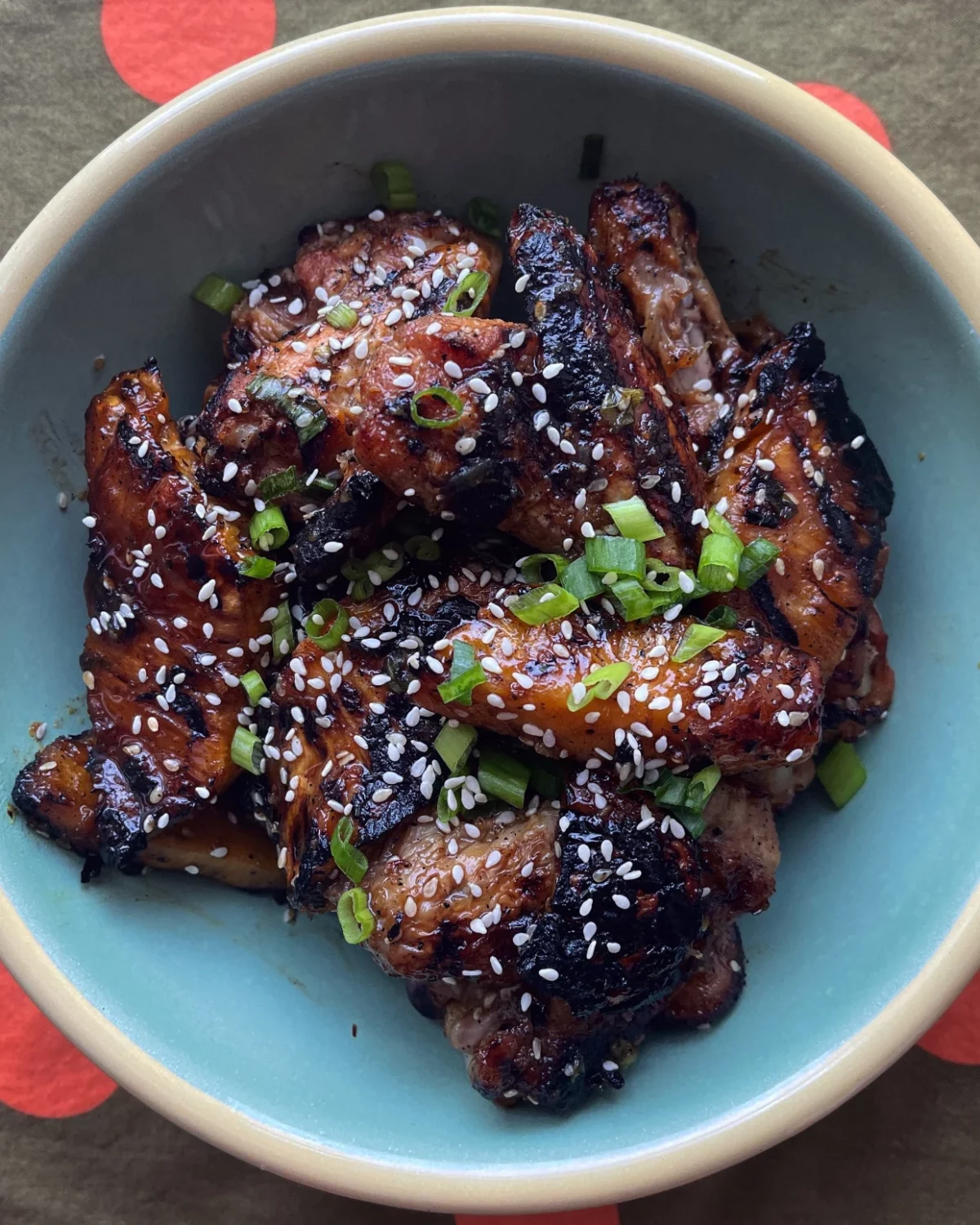 Ginger Lime Pineapple Sticky Wings