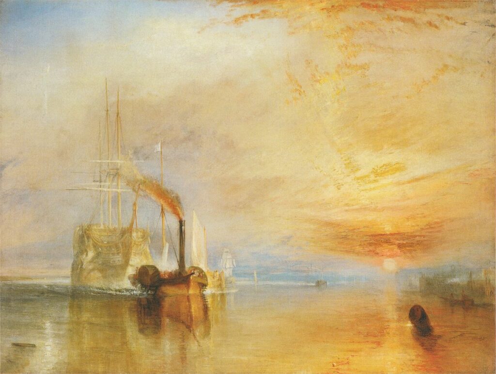 The Fighting Temeraire by J.M.W. Turner1