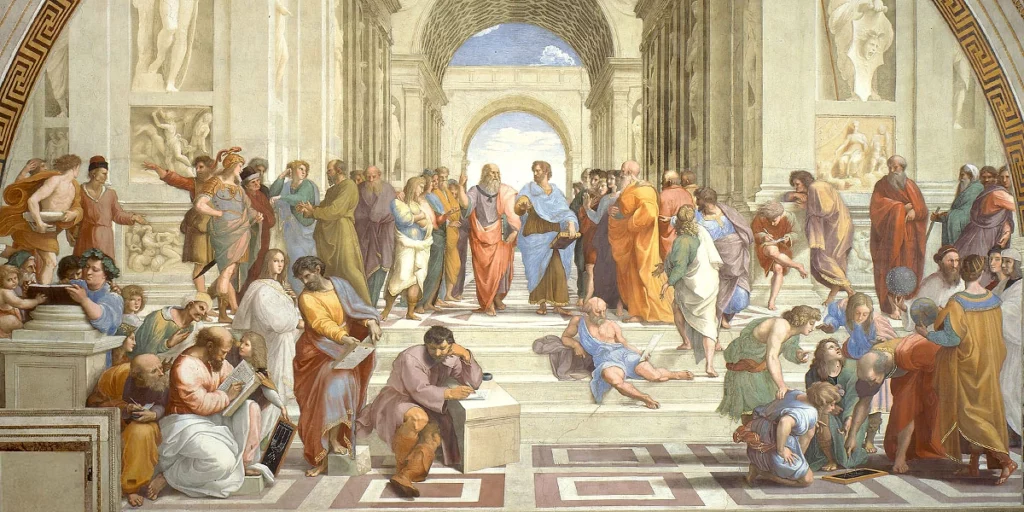 The School of Athens by Raphael3