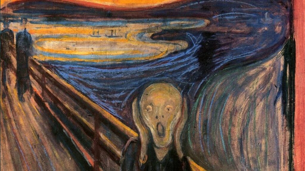 The Scream by Edvard Munch