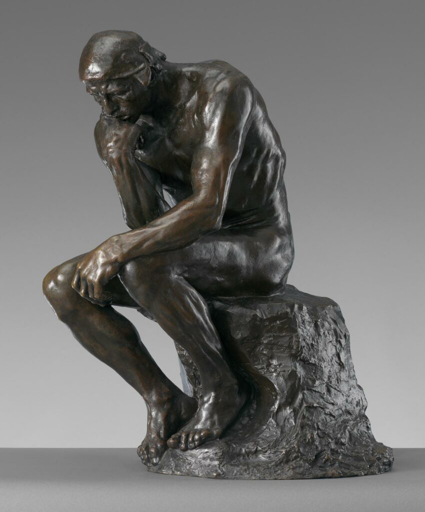 The Thinker by Auguste Rodin