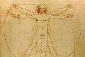 The Vitruvian Man by Leonardo da Vinci 1